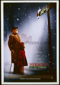 MIRACLE ON 34TH STREET ('94) 1sheet