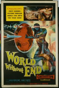 WORLD WITHOUT END ('56) 1sheet