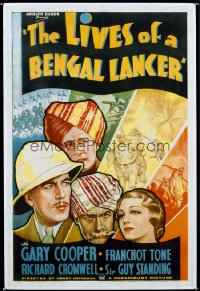 LIVES OF A BENGAL LANCER 1sheet