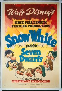 SNOW WHITE & THE SEVEN DWARFS 1sheet