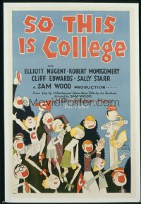 350 SO THIS IS COLLEGE 1sheet 1929