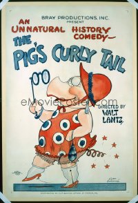 PIG'S CURLY TAIL 1sheet