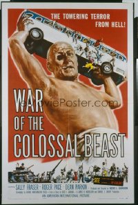 WAR OF THE COLOSSAL BEAST 1sheet