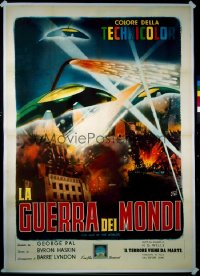 WAR OF THE WORLDS ('53) Italian