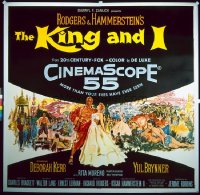 KING & I ('56) six-sheet