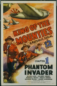 082 KING OF THE MOUNTIES CH1 1sheet