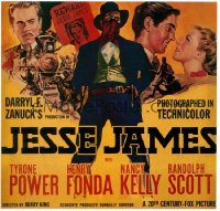 JESSE JAMES 6sh '39 art of outlaws Tyrone Power & Henry Fonda