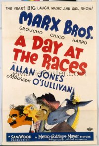 DAY AT THE RACES 1sheet