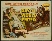 046 DAY THE WORLD ENDED ('56) 1/2sh