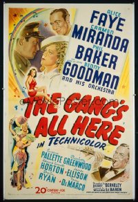 GANG'S ALL HERE ('43) 1sheet