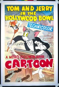 TOM & JERRY IN THE HOLLYWOOD BOWL 1sheet