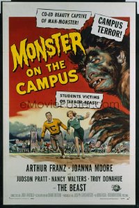 MONSTER ON THE CAMPUS 1sheet
