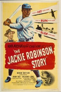 057 JACKIE ROBINSON STORY 1sheet 1950