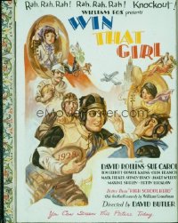 177 WIN THAT GIRL campaign book ad 1928