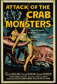 ATTACK OF THE CRAB MONSTERS 1sheet