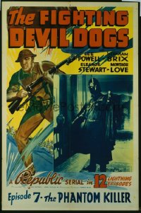 056 FIGHTING DEVIL DOGS ('38) CH7 1sheet