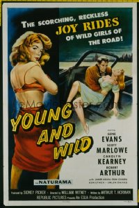 YOUNG & WILD ('58) 1sheet