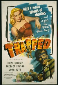 TRAPPED ('49) 1sheet