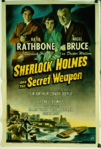 SHERLOCK HOLMES & THE SECRET WEAPON 1sheet