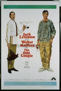 ODD COUPLE ('68) 1sheet