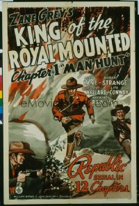 071 KING OF THE ROYAL MOUNTED ('40) CH1 1sheet