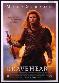 BRAVEHEART ('95) 1sheet