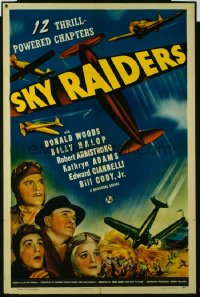 079 SKY RAIDERS ('41) entire serial 1sheet