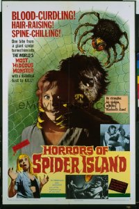 HORRORS OF SPIDER ISLAND 1sheet