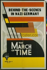 MARCH OF TIME VOLUME 4 ISSUE 6  1sh '38 Behind the Scenes in Nazi Germany, RKO newsreel!