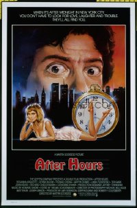 AFTER HOURS ('85) 1sheet
