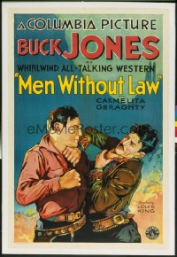 MEN WITHOUT LAW 1sheet