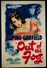 OUT OF THE FOG ('41) 1sheet