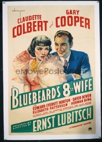 BLUEBEARD'S EIGHTH WIFE ('38) 1sheet