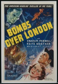BOMBS OVER LONDON 1sheet