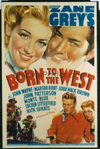 BORN TO THE WEST ('37) 1sheet