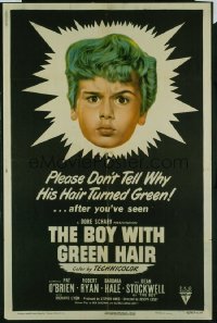 BOY WITH GREEN HAIR 1sheet