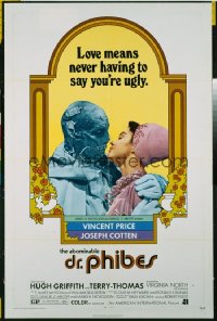 ABOMINABLE DR. PHIBES 1sheet