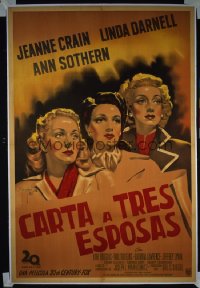 LETTER TO THREE WIVES Spanish