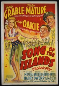 SONG OF THE ISLANDS 1sheet