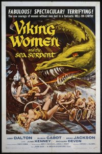 VIKING WOMEN & THE SEA SERPENT 1sheet