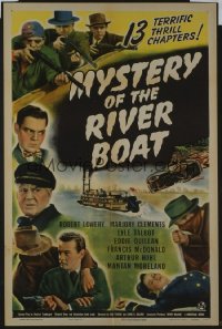 100 MYSTERY OF THE RIVER BOAT entire serial 1sheet