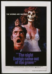 NIGHT EVELYN CAME OUT OF THE GRAVE 1sheet