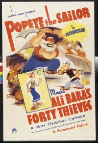 POPEYE THE SAILOR MEETS ALI BABA'S 40 THIEVES 1sheet