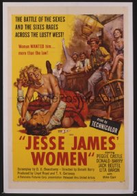 JESSE JAMES' WOMEN 1sheet