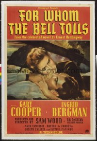 FOR WHOM THE BELL TOLLS 1sheet