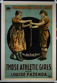 031 THOSE ATHLETIC GIRLS 1sheet 1918