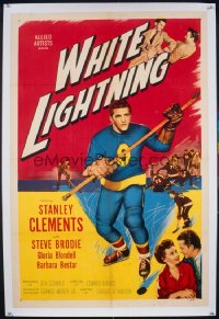 233 WHITE LIGHTNING ('53) 1sheet 1953