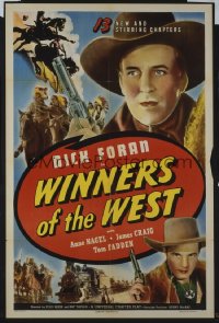 070 WINNERS OF THE WEST ('40) entire serial 1sheet