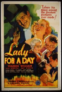 LADY FOR A DAY 1sheet