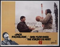 094 ONE FLEW OVER THE CUCKOO'S NEST LC #1 '75 by Jack Nicholson, who's playing ball w/chief